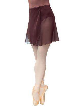 Plum Short Wrap Skirt MP345