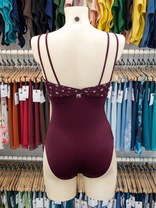 Plum Dance Spaghetti Straps Leotard MP701 for Women by Atelier della Danza MP