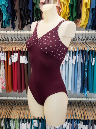 Plum Dance Spaghetti Straps Leotard MP701 for Women by Atelier della Danza MP