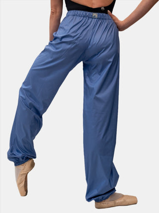 Powder Blue Warm-up Dance Trash Bag Pants MP5003 for Women and Men by Atelier della Danza MP