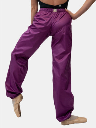 Purple Warm-up Dance Trash Bag Pants MP5003 for Women and Men by Atelier della Danza MP