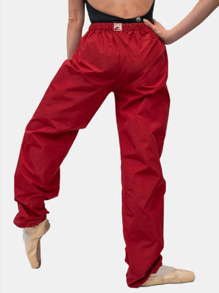 Red Warm-up Dance Trash Bag Pants MP5003 for Women and Men by Atelier della Danza MP