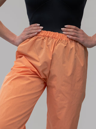 Salmon Warm-up Dance Trash Bag Pants MP5003 for Women and Men by Atelier della Danza MP