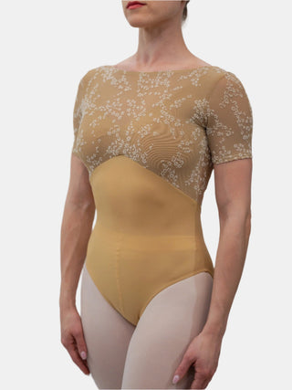 Sand Dance Short Sleeve Leotard for Women by Atelier della Danza MP