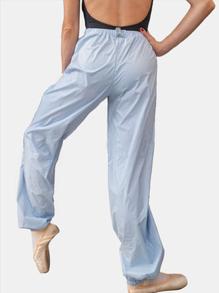 Sky Blue Warm-up Dance Trash Bag Pants MP5003 for Women and Men by Atelier della Danza MP