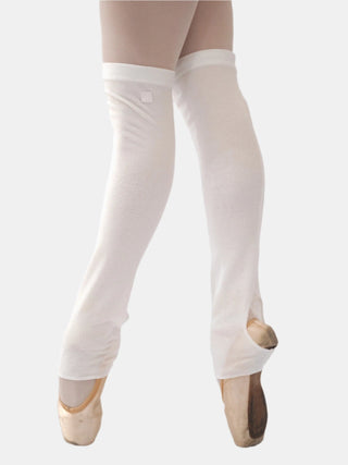 White Short Dance Leg Warmers MP921 for Women and Men by Atelier della Danza MP