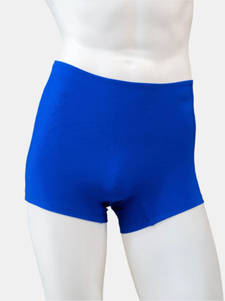 Bright Blue Dance Lycra Shorts for Men and Women by Atelier della Danza MP