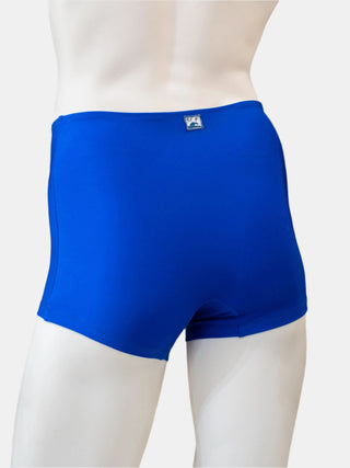 Bright Blue Dance Lycra Shorts for Men and Women by Atelier della Danza MP