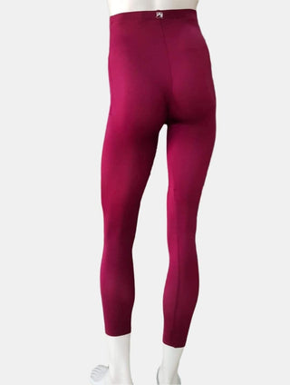 Burgundy Dance Footless Tights for Men by Atelier della Danza MP