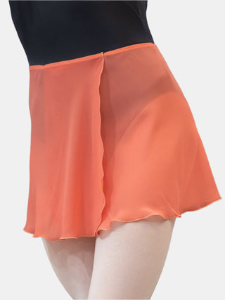 Coral Wrap Short Dance Skirt MP301 for Women by Atelier della Danza MP