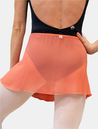 Coral Wrap Short Dance Skirt MP301 for Women by Atelier della Danza MP