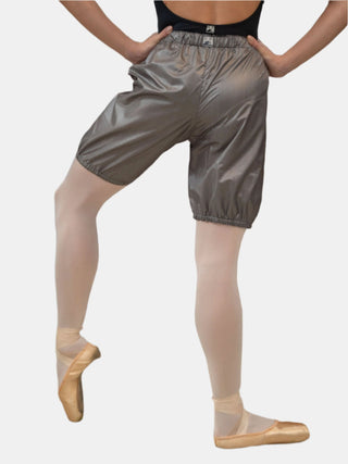 Gray Warm-up Dance Trash Bag Shorts MP5006 for Women and Men by Atelier della Danza MP