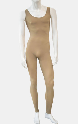 Sand Footless Dance Unitard for Men by Atelier della Danza MP